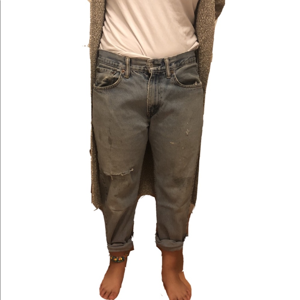 Unisex Levi’s Distressed 505 Jeans 31 x 30
